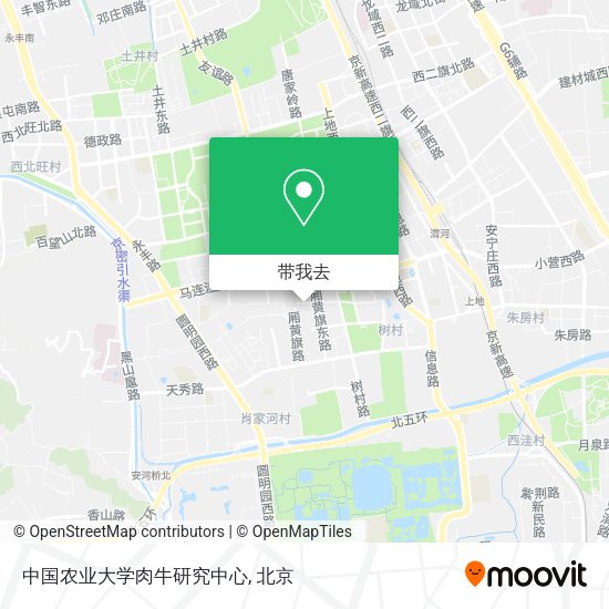 中国农业大学肉牛研究中心地图