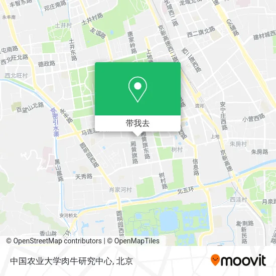 中国农业大学肉牛研究中心地图