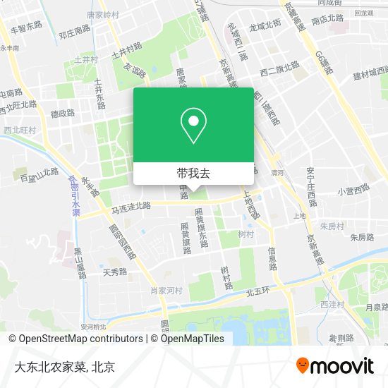 大东北农家菜地图