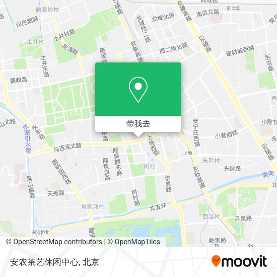 安农茶艺休闲中心地图