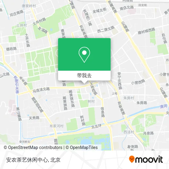 安农茶艺休闲中心地图