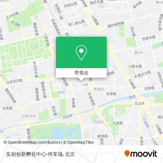 实创创新孵化中心-停车场地图