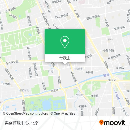 实创商服中心地图