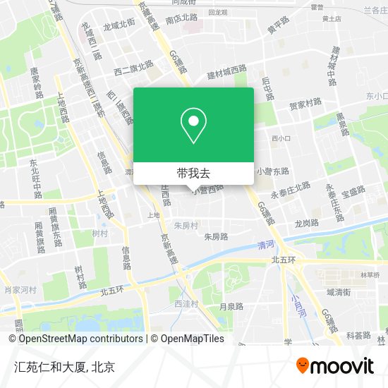 汇苑仁和大厦地图