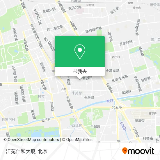 汇苑仁和大厦地图