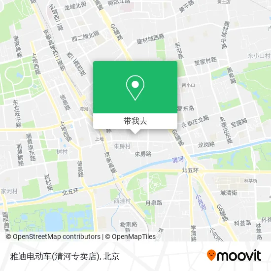 雅迪电动车(清河专卖店)地图
