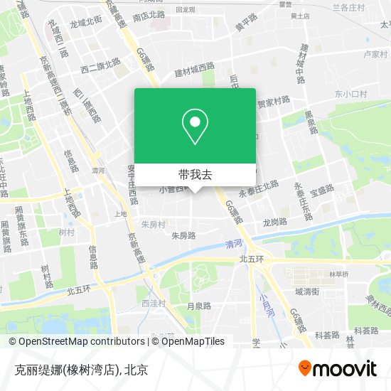 克丽缇娜(橡树湾店)地图