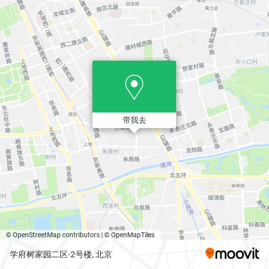 学府树家园二区-2号楼地图