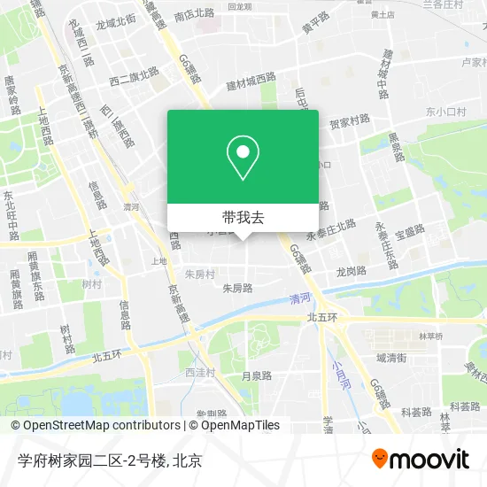 学府树家园二区-2号楼地图