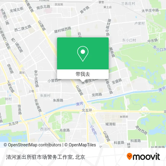 清河派出所驻市场警务工作室地图