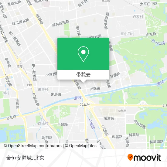 金恒安鞋城地图