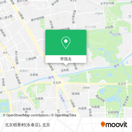 北京稻香村(永泰店)地图