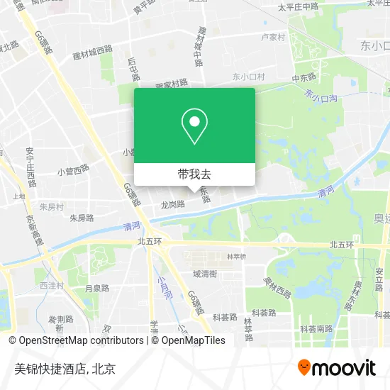美锦快捷酒店地图