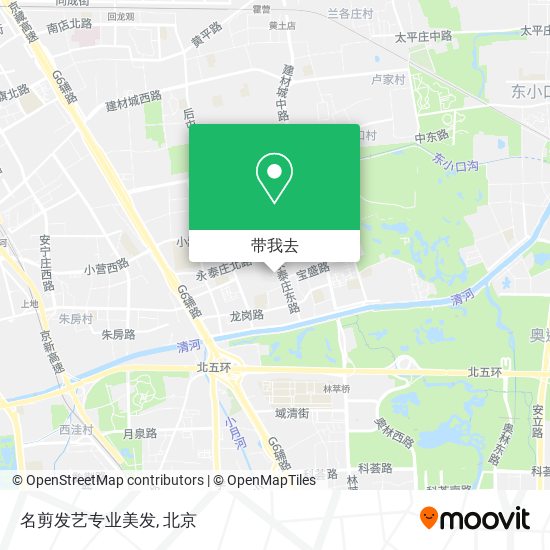名剪发艺专业美发地图