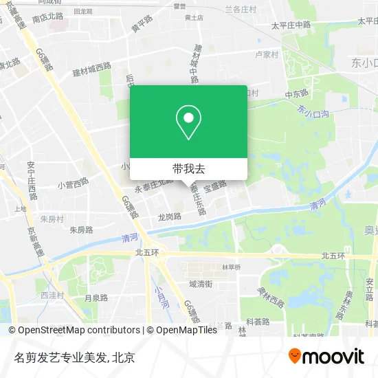 名剪发艺专业美发地图