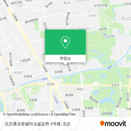 北京通达首诚司法鉴定所-3号楼地图