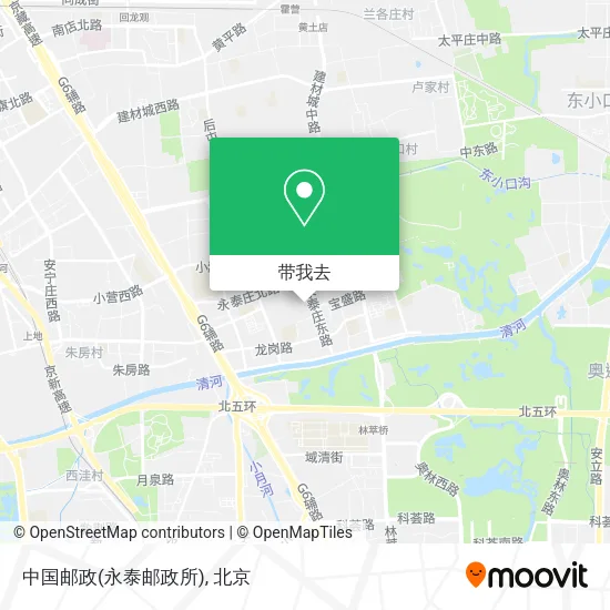 中国邮政(永泰邮政所)地图