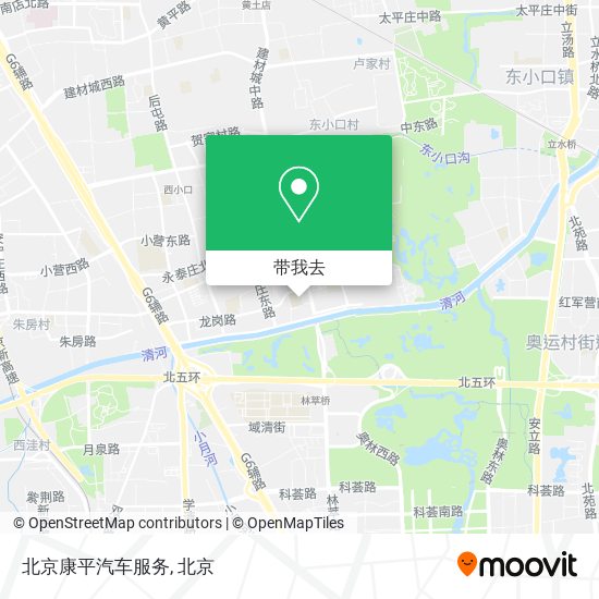 北京康平汽车服务地图
