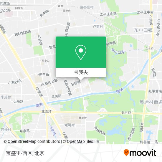 宝盛里-西区地图