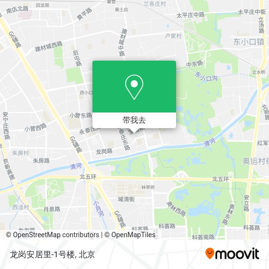 龙岗安居里-1号楼地图