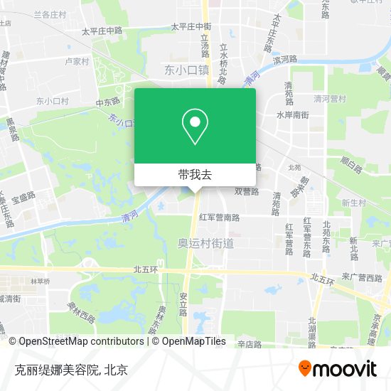 克丽缇娜美容院地图