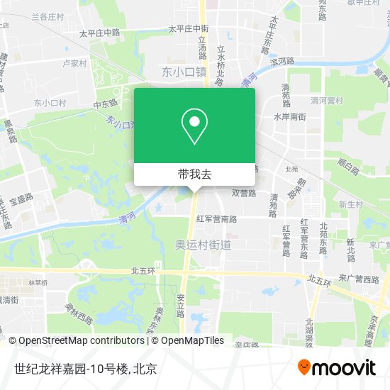 世纪龙祥嘉园-10号楼地图