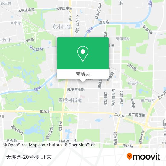 天溪园-20号楼地图