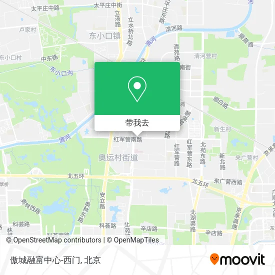 傲城融富中心-西门地图