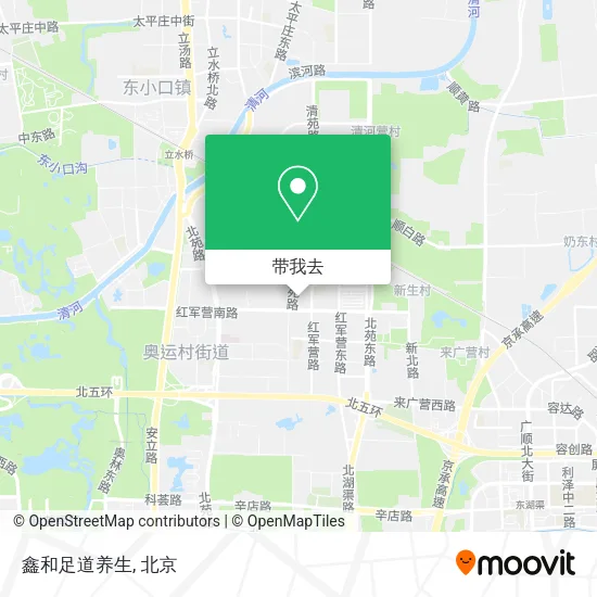 鑫和足道养生地图