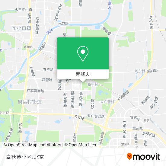 赢秋苑小区地图