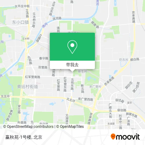 赢秋苑-1号楼地图