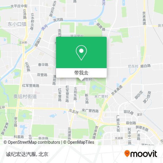 诚纪宏达汽服地图