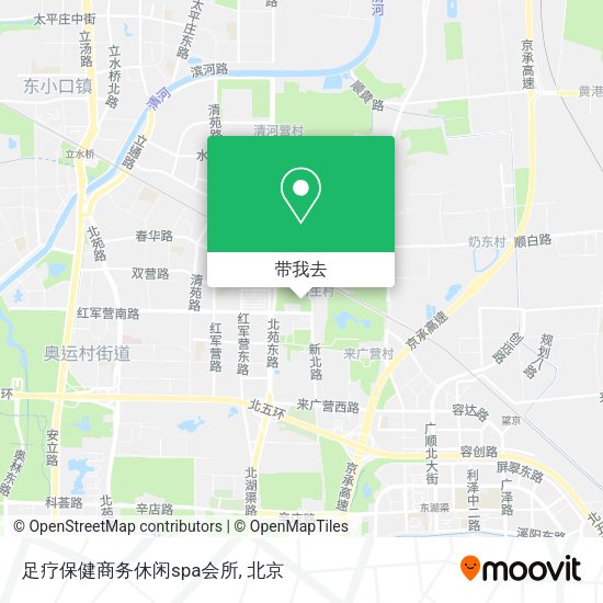 足疗保健商务休闲spa会所地图