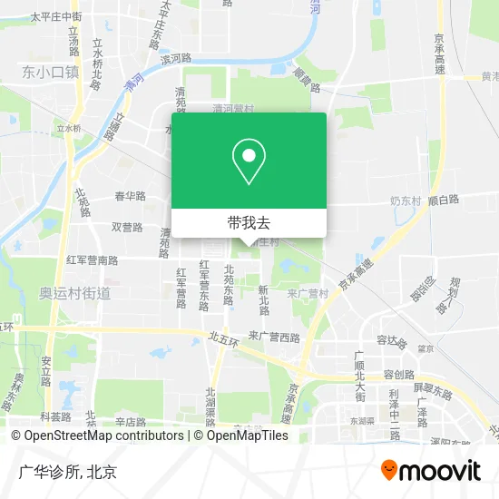 广华诊所地图