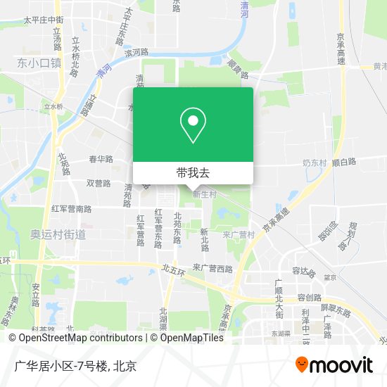 广华居小区-7号楼地图