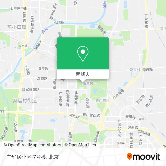 广华居小区-7号楼地图