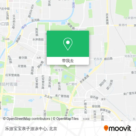 乐游宝宝亲子游泳中心地图