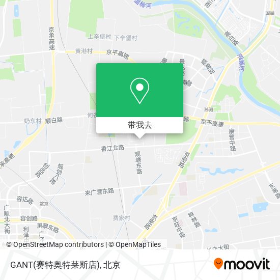 GANT(赛特奥特莱斯店)地图