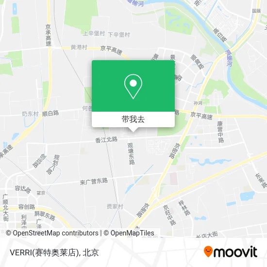 VERRI(赛特奥莱店)地图