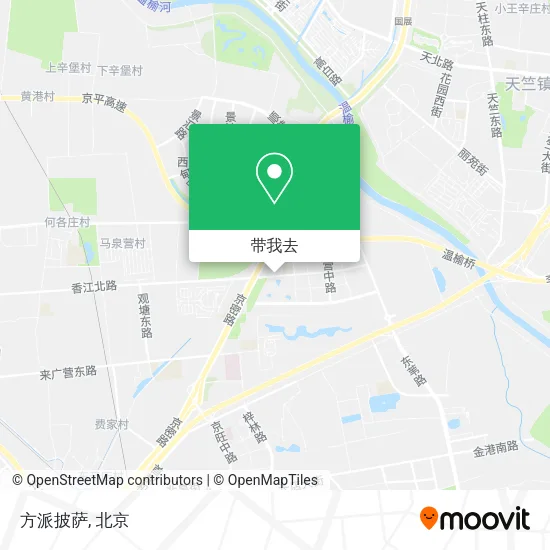 方派披萨地图