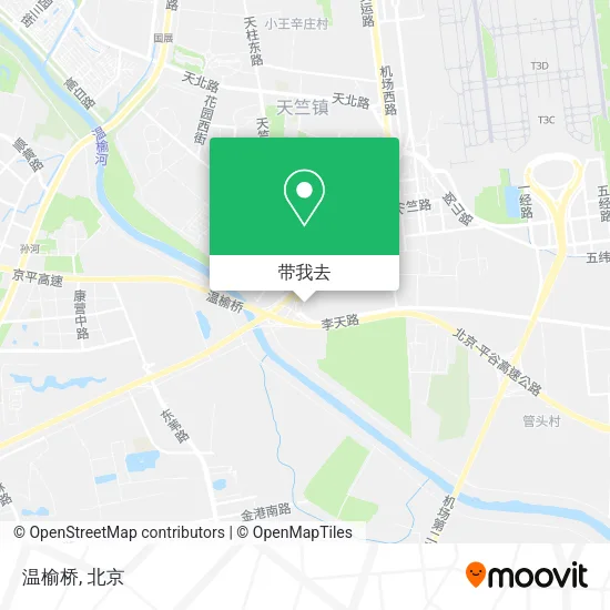 温榆桥地图