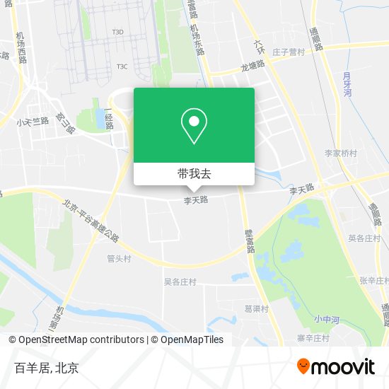 百羊居地图
