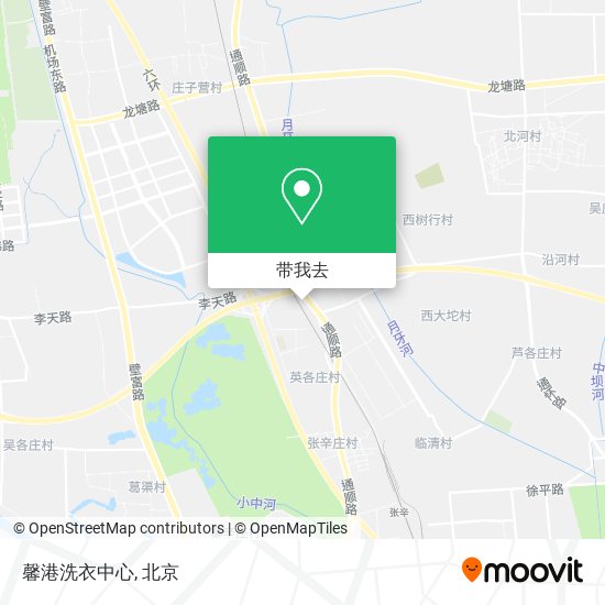 馨港洗衣中心地图