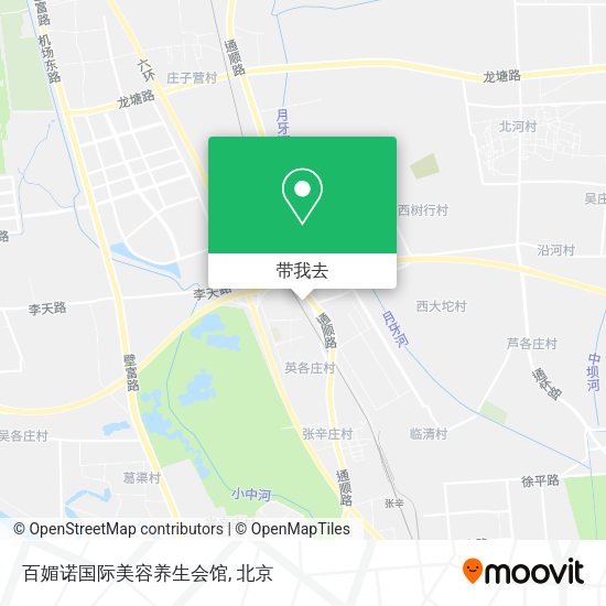 百媚诺国际美容养生会馆地图