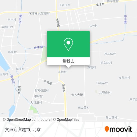 文燕迎宾超市地图