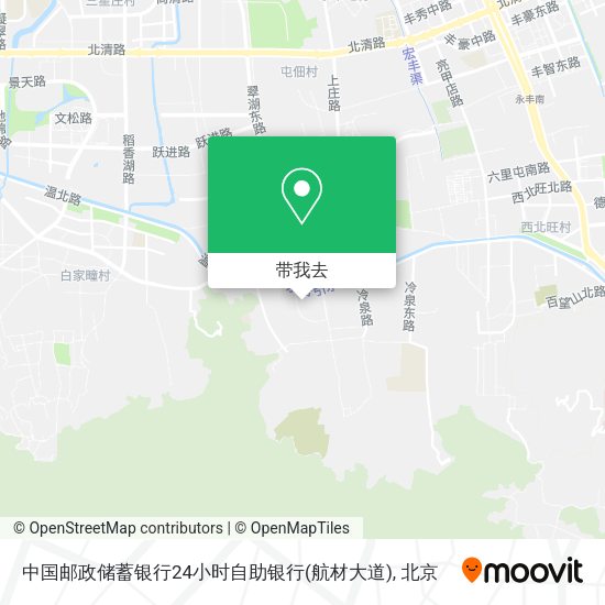中国邮政储蓄银行24小时自助银行(航材大道)地图