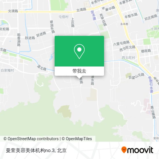 曼萱美容美体机构no.3地图