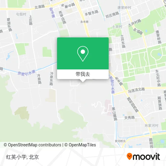 红英小学地图