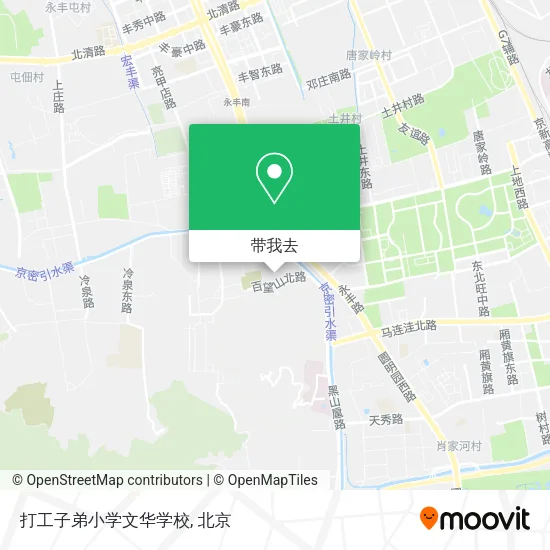 打工子弟小学文华学校地图