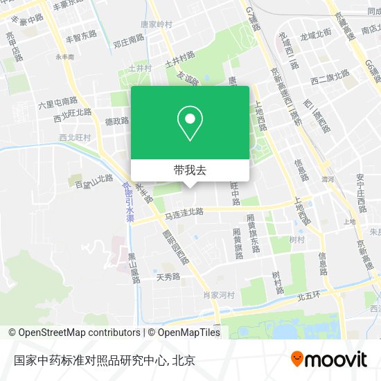 国家中药标准对照品研究中心地图